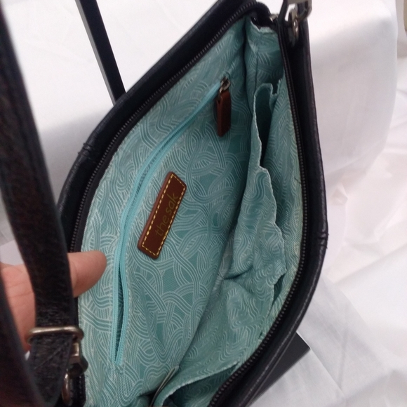 The Sak Black Adjustable Strap Shoulder Bag - Picture 9 of 9